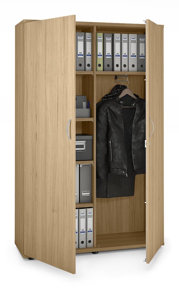 Garderobenschrank PROFI MODUL | Eiche hell | 1200 | 1890 mm (5 OH)