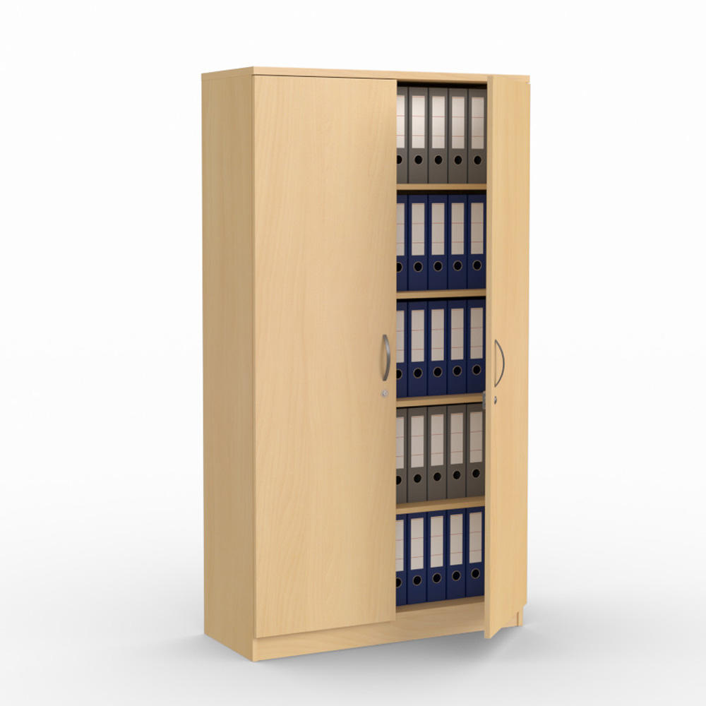 Flügeltürenschrank MULTI MODUL | Buchedekor | 1000