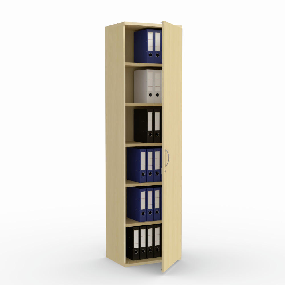 Flügeltürenschrank PROFI MODUL | Buchedekor | 600 | Türanschlag rechts