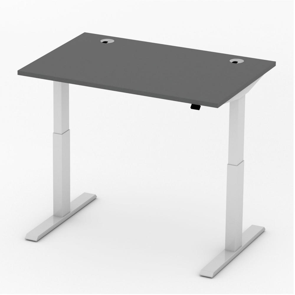 Höhenverstellbarer Schreibtisch BASIC PROFI MODUL | Anthrazit | 1200