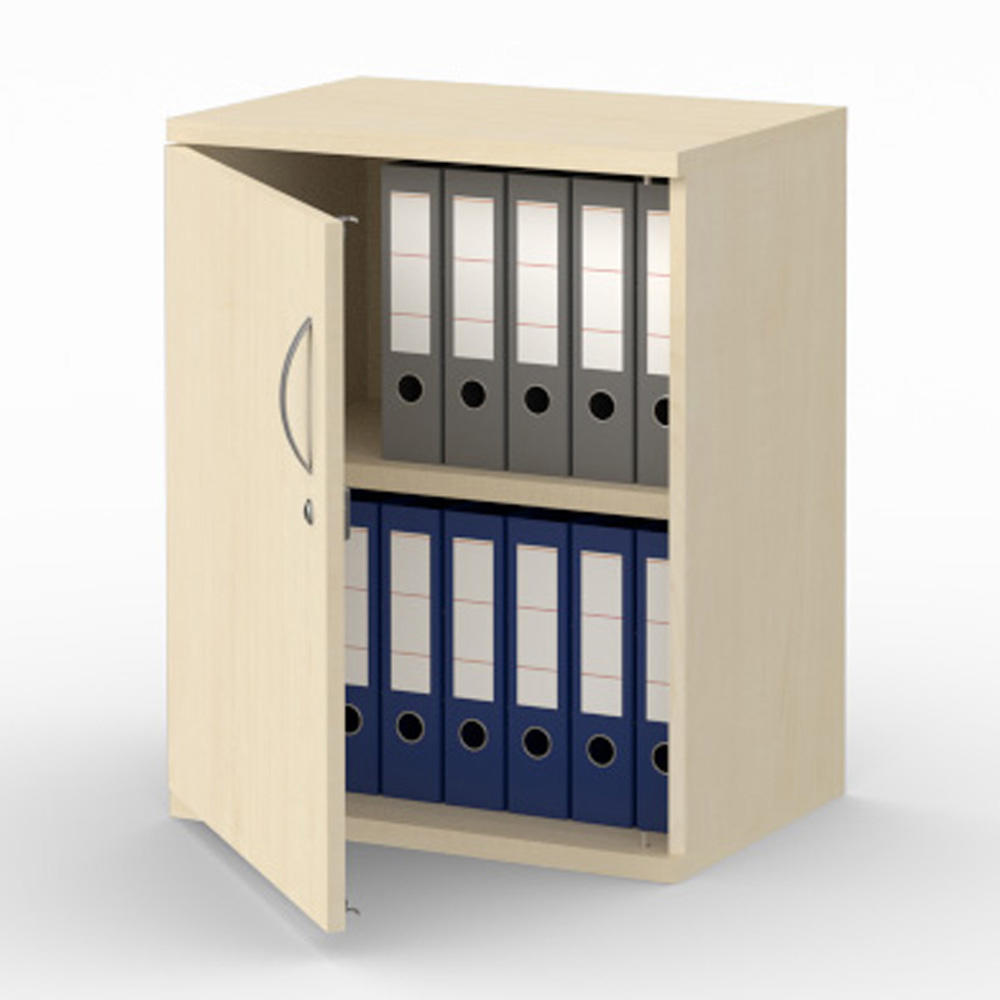 Flügeltürenschrank PROFI MODUL | Ahorndekor | 600 | Türanschlag links