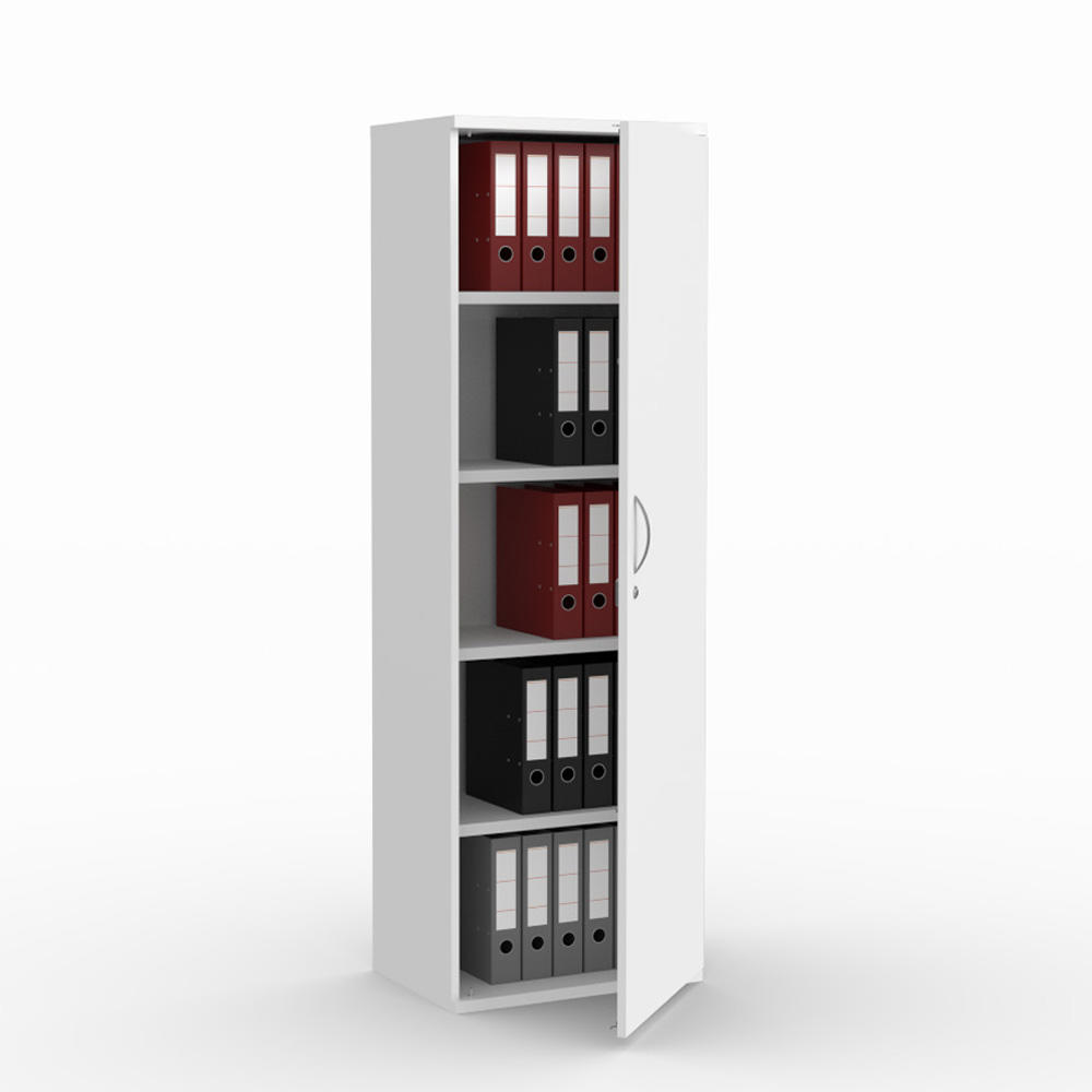 Flügeltürenschrank PROFI MODUL | Weiß | 600 | Türanschlag rechts