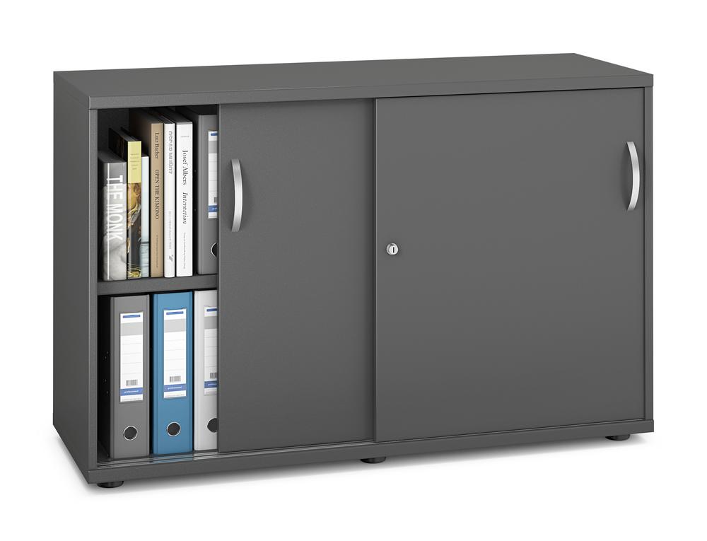 Schiebetürenschrank PROFI MODUL | Anthrazit | 1200 | 780 mm (2 OH)