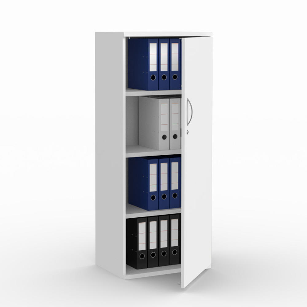 Flügeltürenschrank PROFI MODUL | Weiß | 600 | Türanschlag rechts