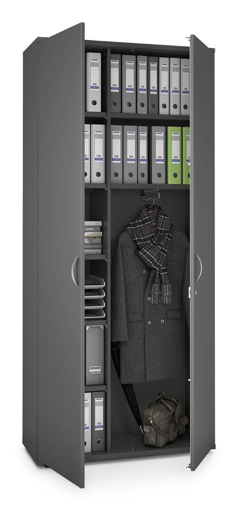Garderobenschrank PROFI MODUL | Anthrazit | 1000 | 2250 mm (6 OH)