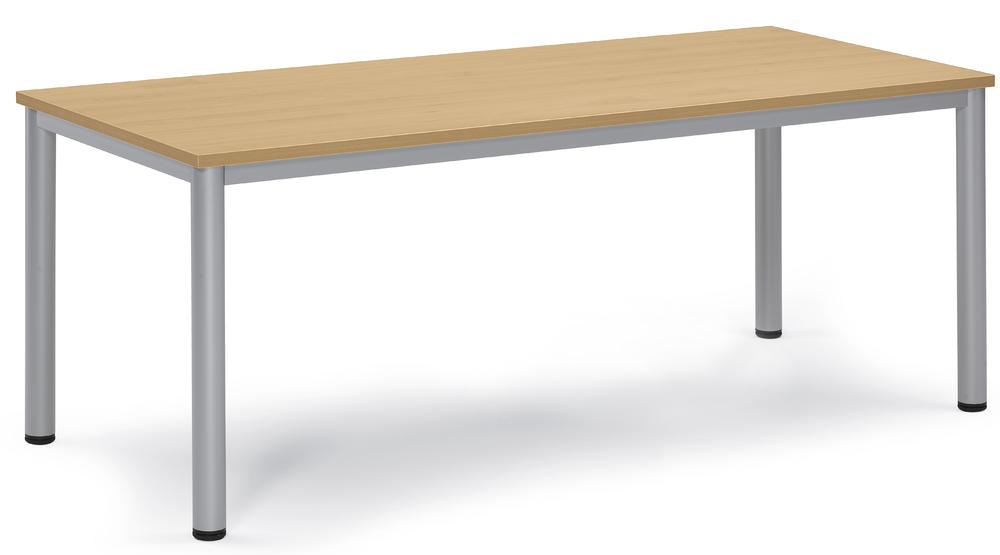 Konferenztisch BASE-MODUL Q | Buchedekor | 1800 | 800