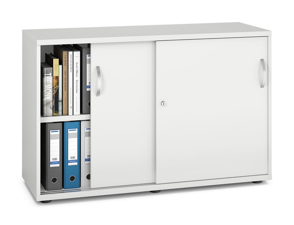Schiebetürenschrank PROFI MODUL | Weiß | 1200