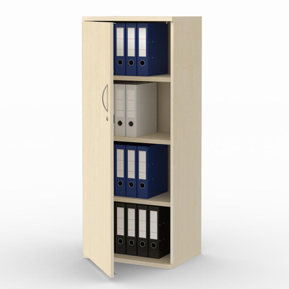 Flügeltürenschrank PROFI MODUL | Ahorndekor | 600 | Türanschlag links