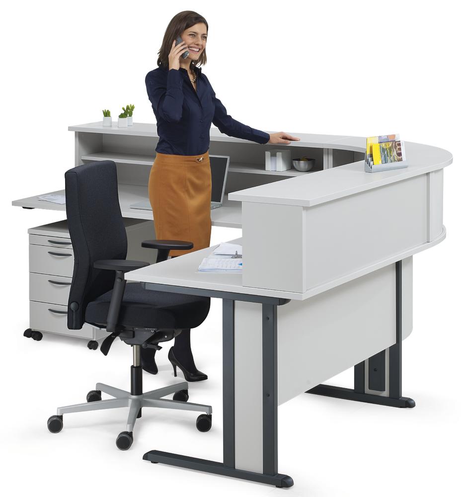 Thekenaufsatz MULTI MODUL | Lichtgrau | 1600