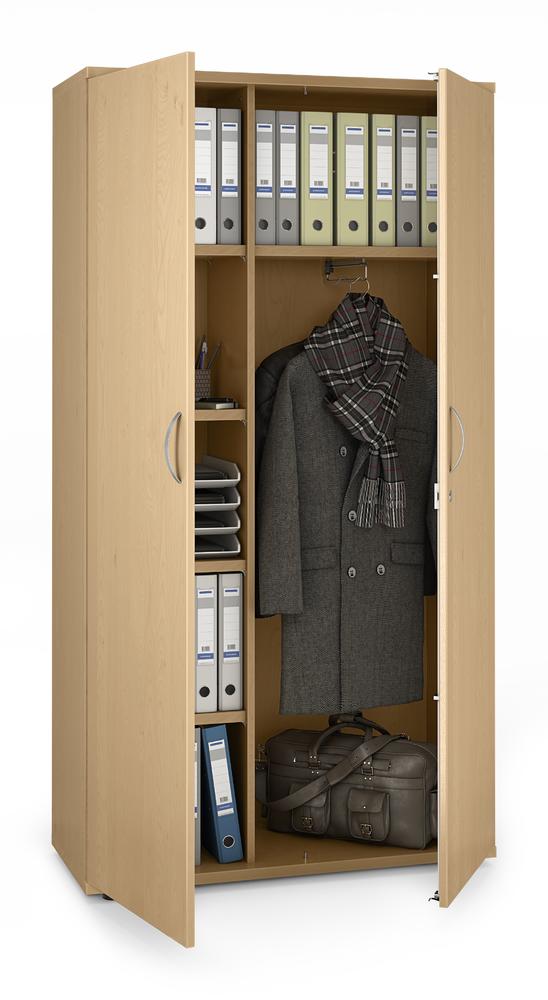 Garderobenschrank PROFI MODUL | Buchedekor | 1000