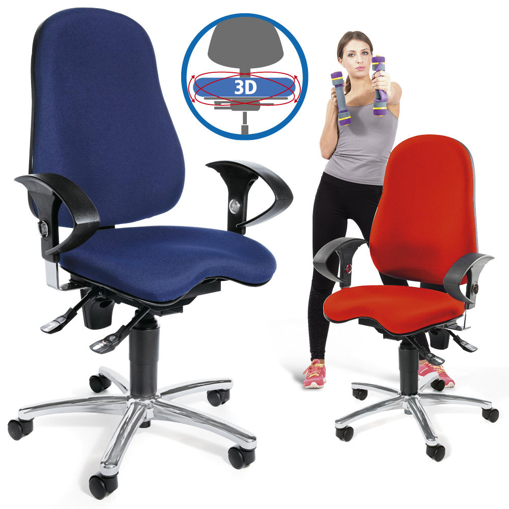 Bürostuhl SITNESS 40 - bewegliche Sitzfläche