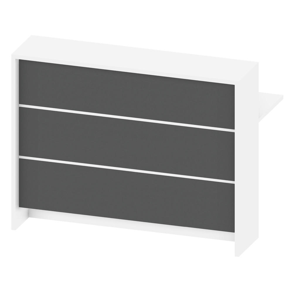 Thekenelement ELINUS | Anthrazit | 1085 | 1400 | Thekenelement gerade