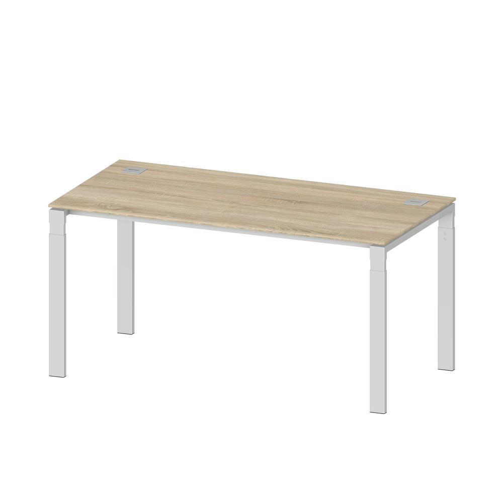 Schreibtisch 4-Fuß Comfort EVO | Wildeiche | 1600