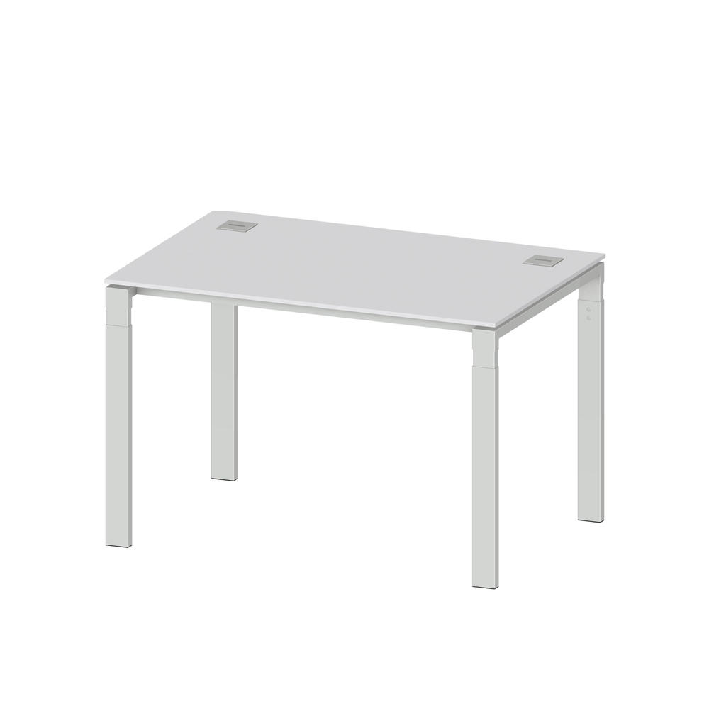 Schreibtisch 4-Fuß Comfort EVO | Lichtgrau | 1200