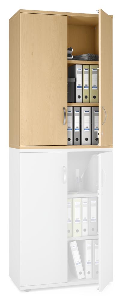 Flügeltüren-Aufsatzschrank PROFI MODUL | Buchedekor | 800