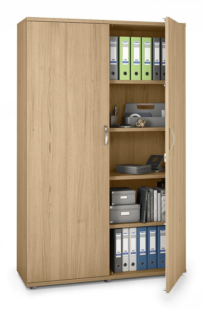 Flügeltürenschrank PROFI MODUL | Eiche hell | 1200 | Türanschlag Mitte | 1890 mm (5 OH)