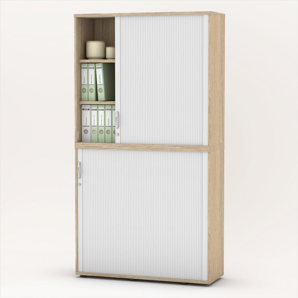 Rollladen-Aufsatzschrank PROFI MODUL | Eiche hell | 1200 | 1140 mm (3 OH)