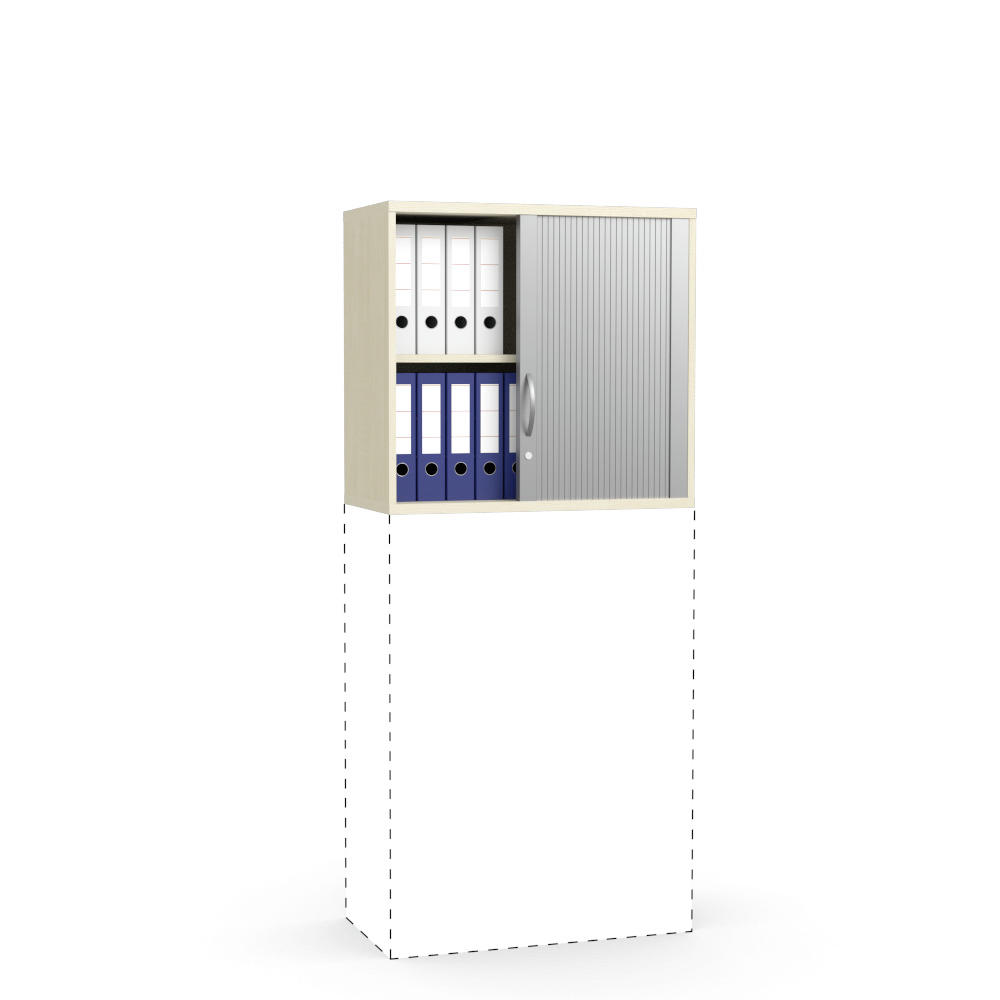 Rollladen-Aufsatzschrank PROFI MODUL | Ahorndekor | 800