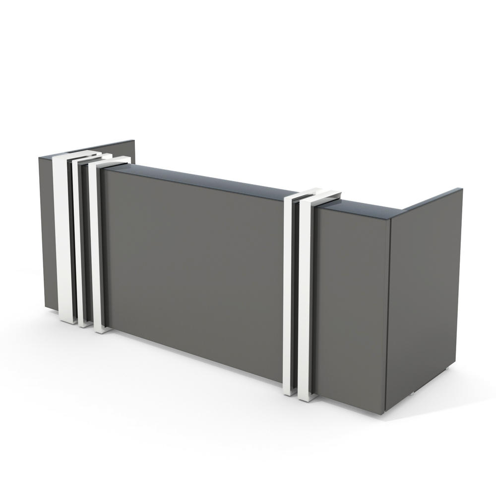 Theke MAGIC CHROME | Anthrazit | Melamin