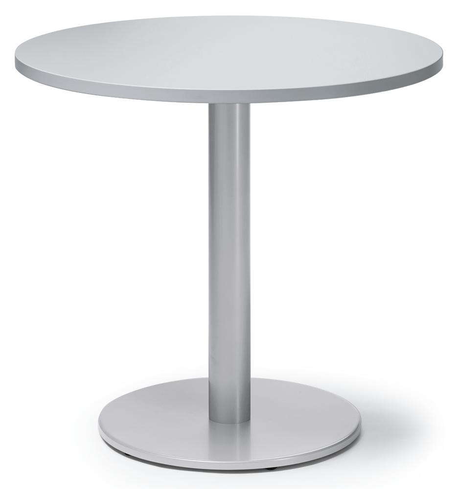 Besprechungs- und Konferenztisch MODUL | Lichtgrau | Alusilber RAL 9006 | 800