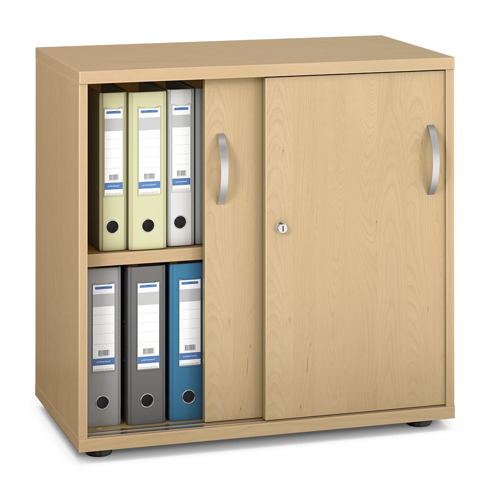 Schiebetürenschrank PROFI MODUL | Buchedekor | 800