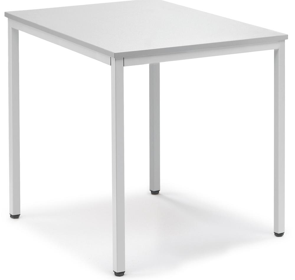 Konferenztisch BASE-MODUL | Lichtgrau | 800 | 700 | Lichtgrau RAL 7035 | Rechteck
