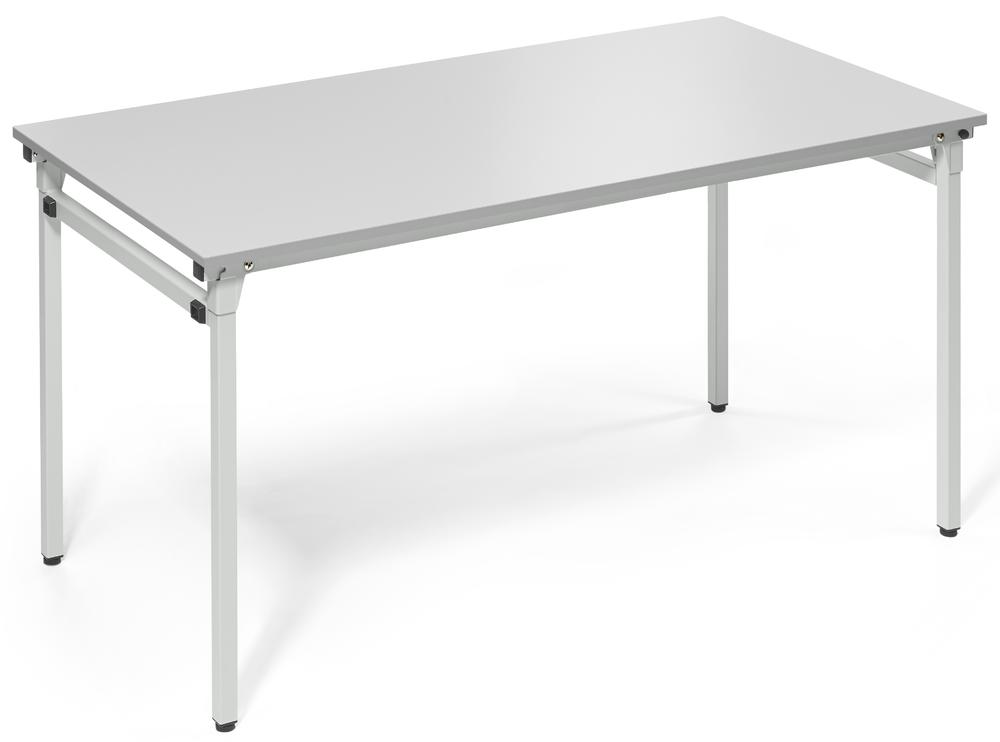 4-Fuß-Klapptisch | Lichtgrau | 1400 | 700 | Lichtgrau RAL 7035
