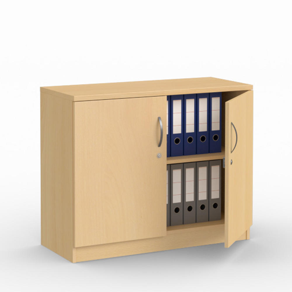 Flügeltürenschrank MULTI MODUL | Buchedekor | 1000