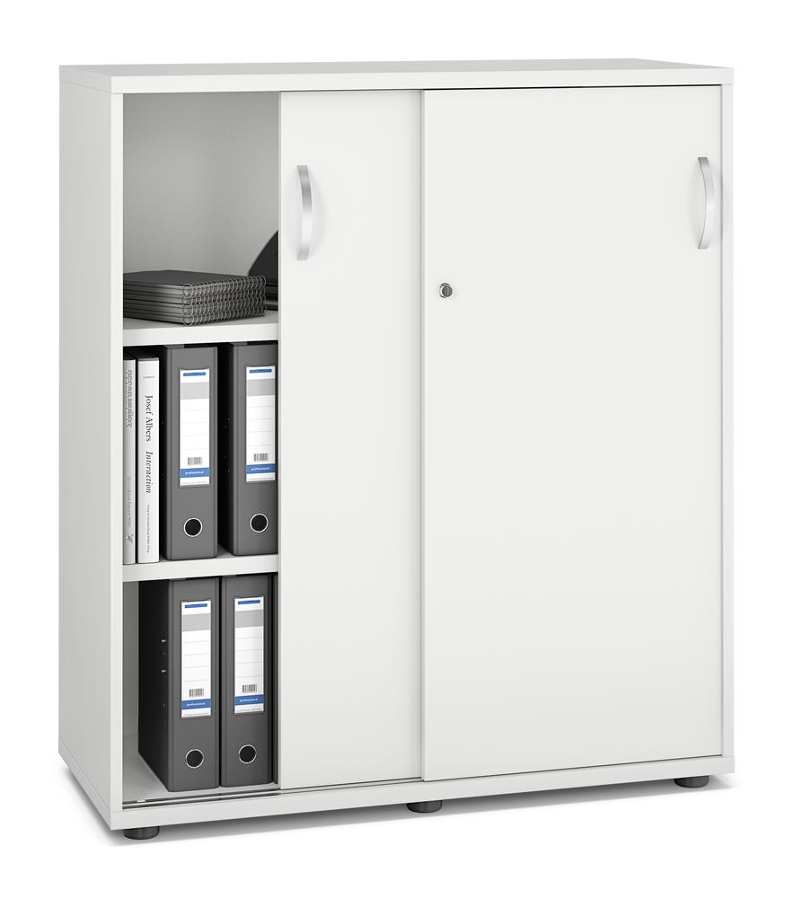 Schiebetürenschrank PROFI MODUL | Weiß | 1000