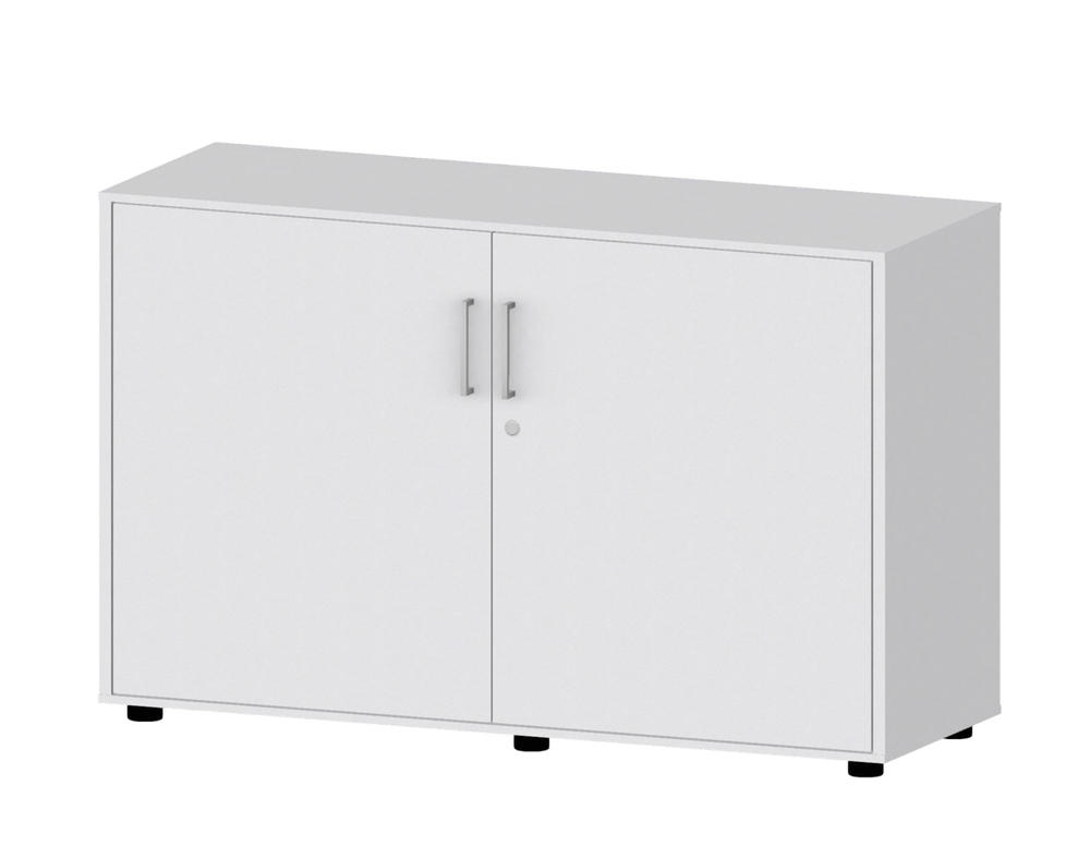 Flügeltürenschrank EVO | Lichtgrau | 1200 | 785 mm (2 OH)