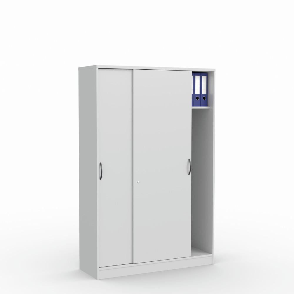 Schiebetürenschrank MULTI MODUL | Lichtgrau | 1200