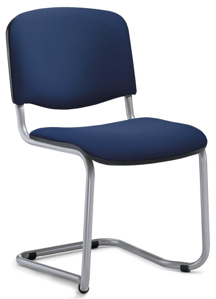 Besucherschwinger ISO | Dunkelblau | Alusilber