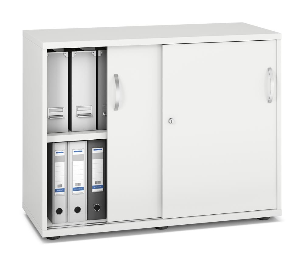 Schiebetürenschrank PROFI MODUL | Weiß | 1000