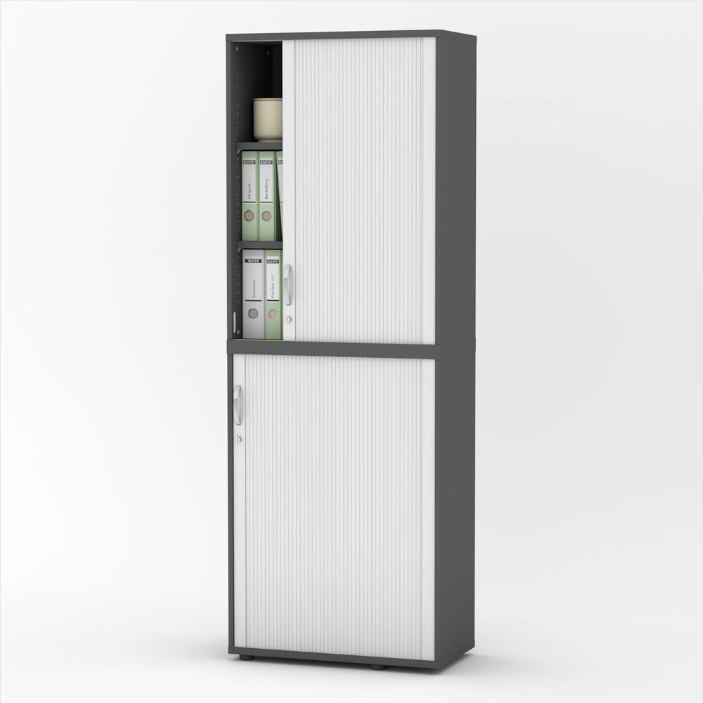 Rollladen-Aufsatzschrank PROFI MODUL | Anthrazit | 800 | 1140 mm (3 OH)
