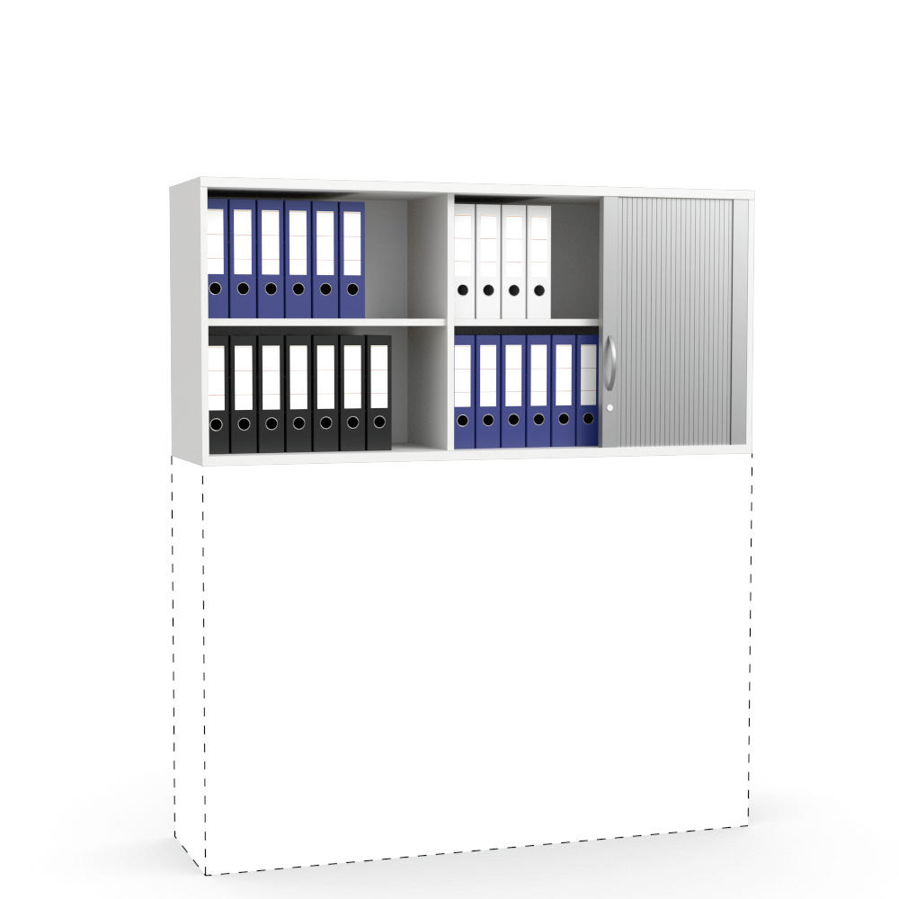 Rollladen-Aufsatzschrank PROFI MODUL | Weiß | 1600