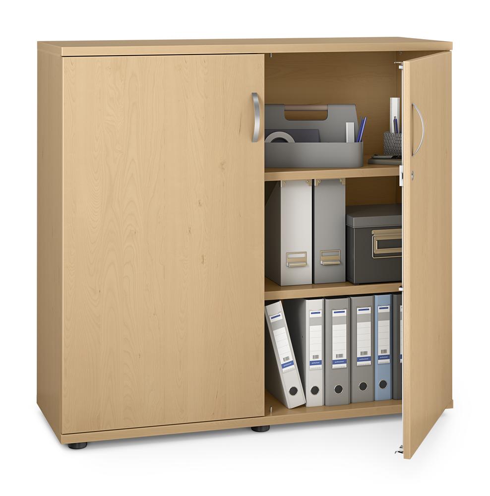 Flügeltürenschrank iMODUL | Buchedekor | 1200