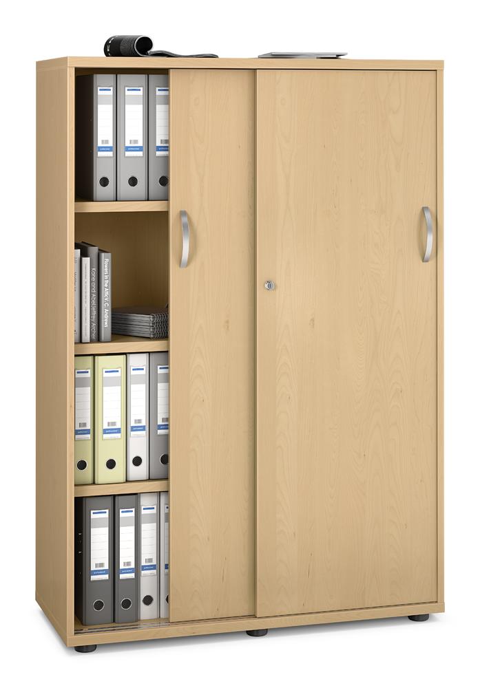 Schiebetürenschrank PROFI MODUL | Buchedekor | 1000