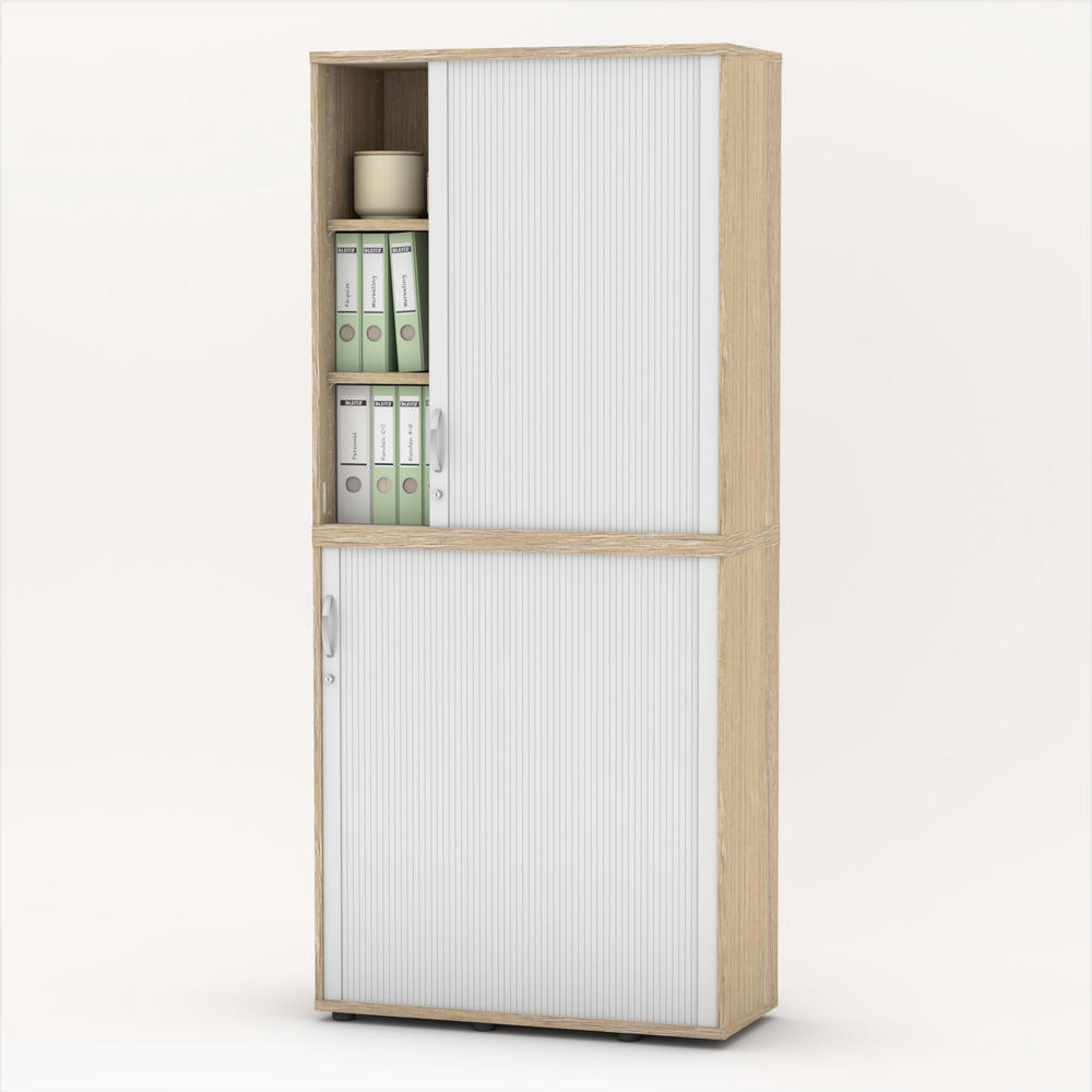 Rollladen-Aufsatzschrank PROFI MODUL | Eiche hell | 1000 | 1140 mm (3 OH)