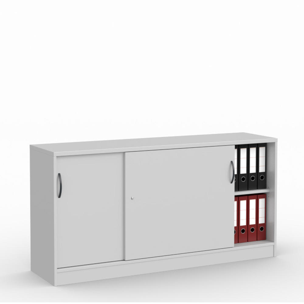 Schiebetürenschrank MULTI MODUL | Lichtgrau | 1600