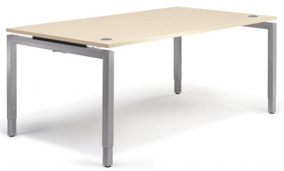 Schreibtisch 4-Fuß Comfort MULTI MODUL Ahorndekor | 1600