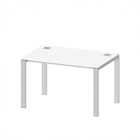 Schreibtisch 4-Fuß Basic EVO Weiß | 2000